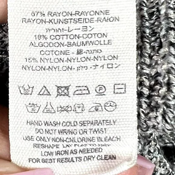 Free People Size Small Off The Shoulder Oversized Lightweight Sweater - Picture 9 of 11